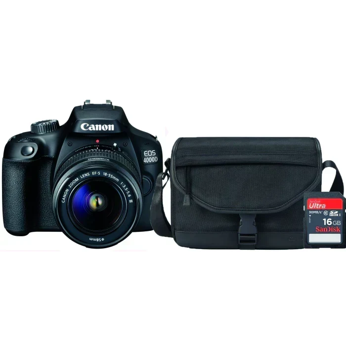 Canon EOS 4000D Starter Bundle - image 1