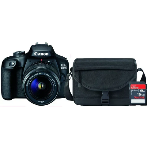 Canon EOS 4000D Starter Bundle - image 1