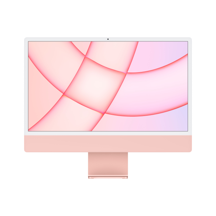 Apple iMac 24-inch Retina 4.5K Display Apple M1 Chip 512GB Pink 4 Port - image 1