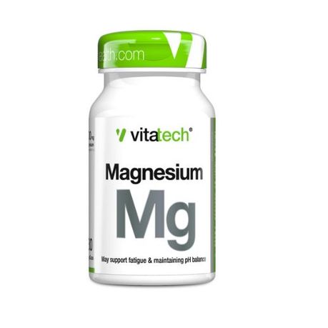 VITATECH Magnesium Glycinate 30 Veggie Capsules