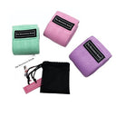 Resistance Bands 3 Set Pink with Booklet - Pink