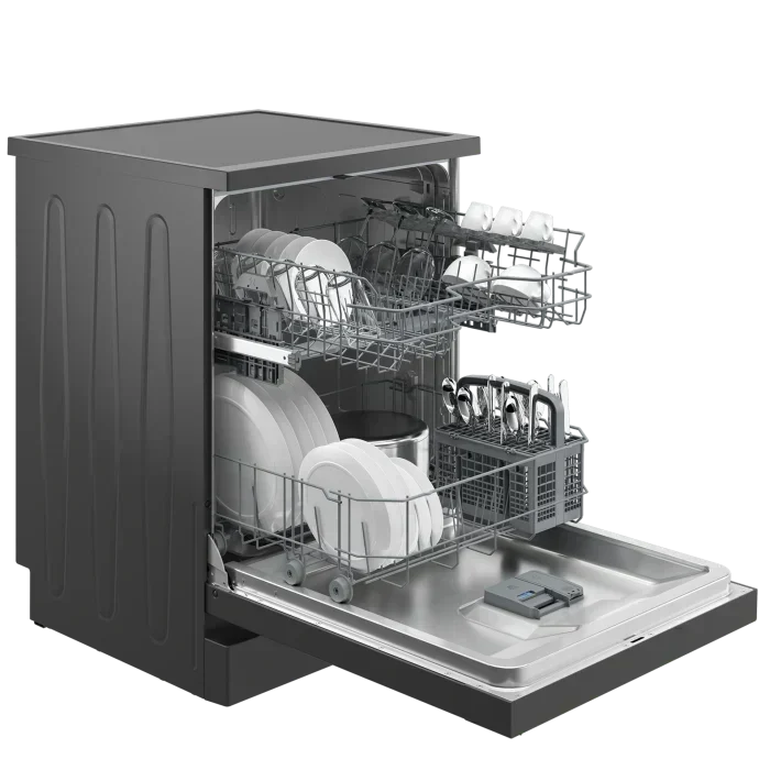 Defy 13 Place Dishwasher Manhattan Grey DDW242 - image 3