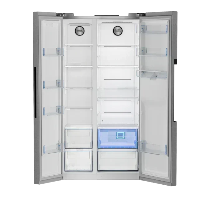 Defy 555L Side-By-Side Fridge F740 ECO M NL DFF547 - image 2