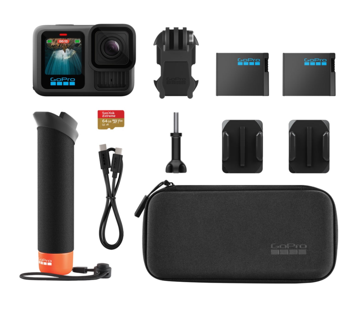 GoPro Hero 13 Black Accessory Bundle - image 2