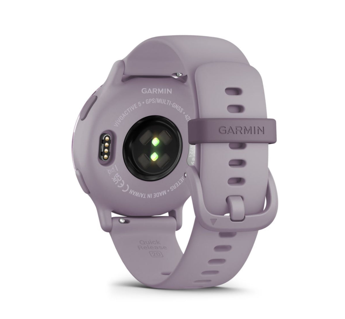 Garmin Vivoactive 5 - Metallic Orchid Aluminum Bezel with Orchid Case and Band - image 2