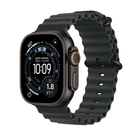 Apple Watch Ultra 3 GPS+Cell 49mm Black Titanium Case with Black Ocean Band - image 1