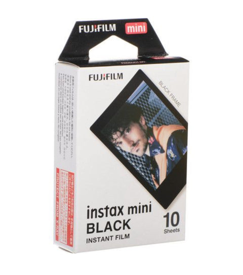 Fujifilm Instax Mini Film Black Frame Pack of 10 - image 1