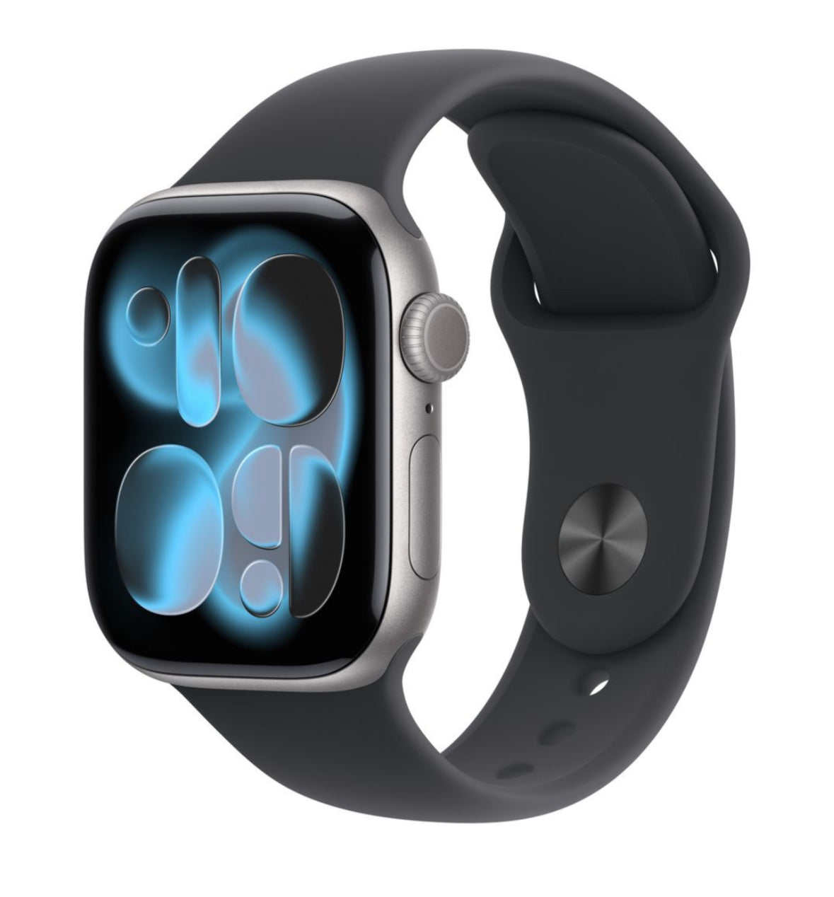 Apple Watch Series 11 GPS 42mm Aluminium Case with Black Sport Band - image 2