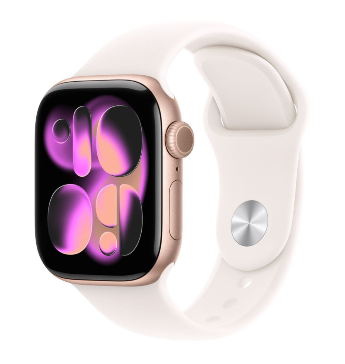 Apple Watch Series 11 GPS 42mm Aluminium Case with Black Sport Band - image 3