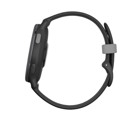 Garmin Vivoactive 5 - Slate Aluminium Bezel with Black Case and Silicone Band - image 2