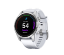 Garmin epix Pro (Gen 2) 42 mm - Silver Stainless Steel with whitestone band - image 1