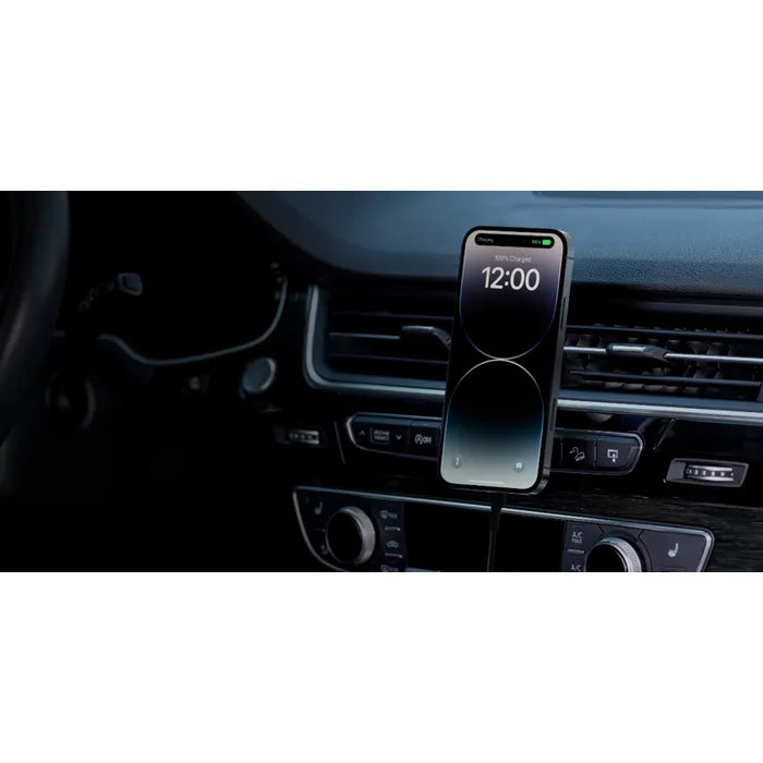 Belkin BoostCharge 10W Magnetic Wireless Car Charger - Black - image 2