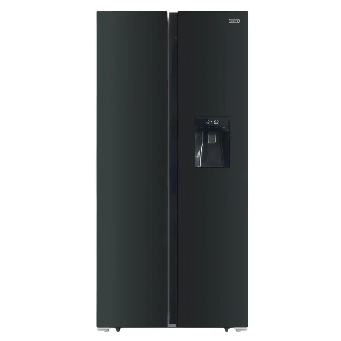 Defy 496L Side By Side Glassdoor Fridge Freezer Water Dispenser DFF456 - image 1