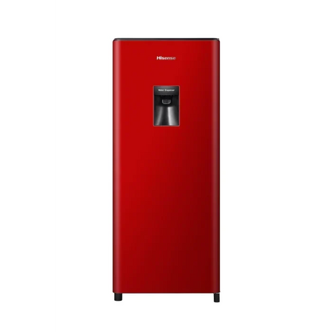 Hisense 177L Single Door Fridge Water Dispenser H235RRE-WD Red - image 1