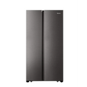 Hisense 516L Side by Side Fridge Freezer Inox H670SIT - image 1