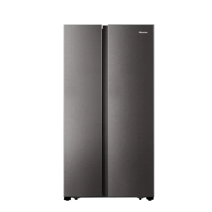 Hisense 516L Side by Side Fridge Freezer Inox H670SIT - image 1