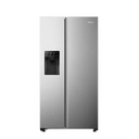 Hisense 474L Side By Side Fridge Freezer Stainless Steel H690SSIDL - image 1