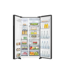 Hisense 535L Black Side By Side Fridge Freezer H700SMIIDL - image 2