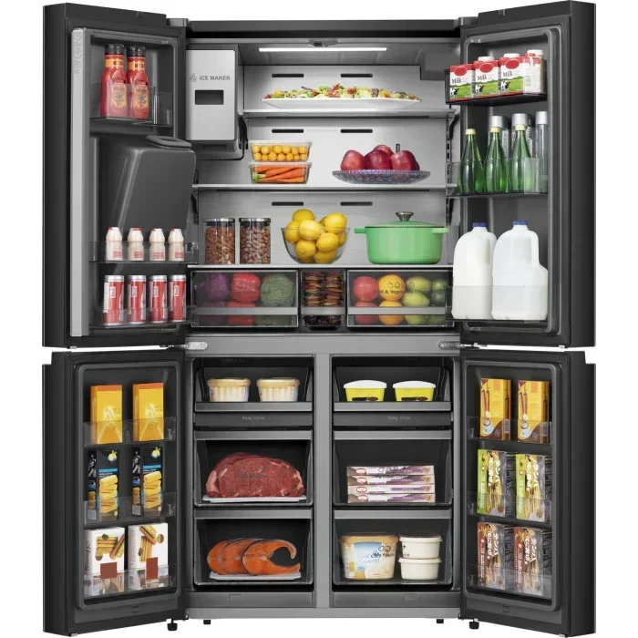 Hisense 536L Four Door Water Dispenser Fridge Black H750FSBIDS - image 2