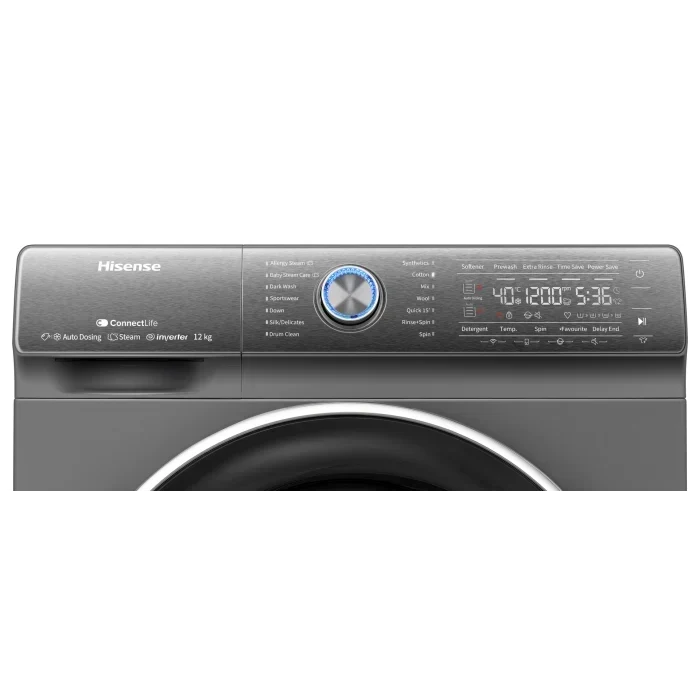 Hisense 12kg Front Load Washer WFQR1214VAJMWT - image 3
