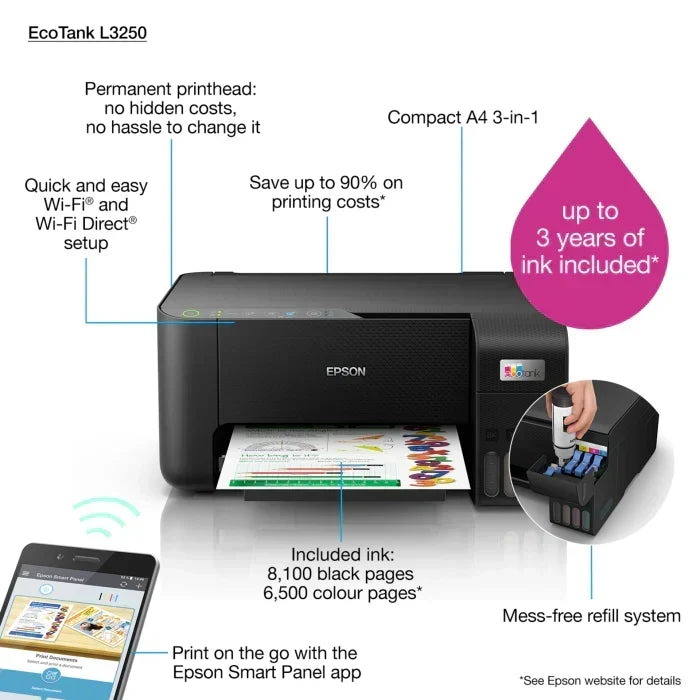 Epson EcoTank L3250 Printer - image 3