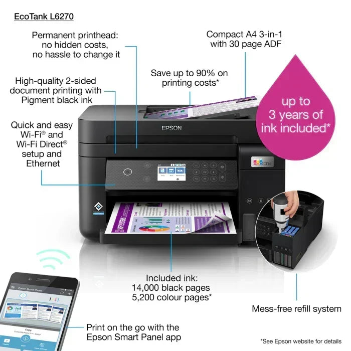 Epson EcoTank L6270 Printer - image 4