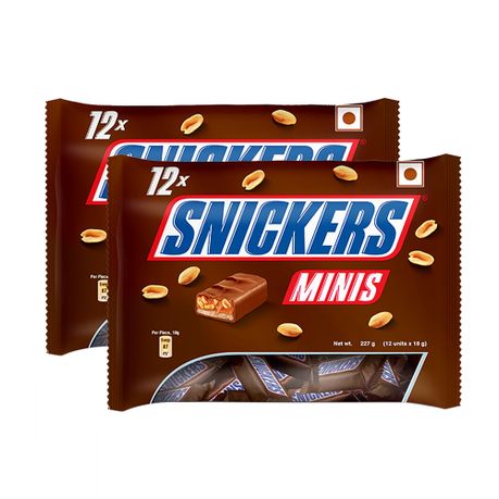 Snickers Mini Chocolate Bags 227g