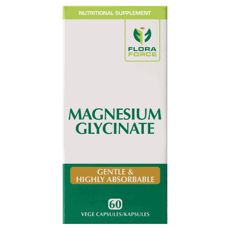 Flora Force Magnesium Glycinate 500mg