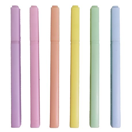 Parrot Products Pastel Highlighter Set - 6 Assorted Colors