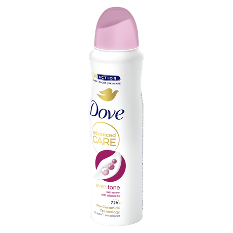 Dove Even Tone Skin Renew Antiperspirant Deodorant Body Spray 150ml