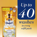 Comfort Jasmine&Cashmere Concentrated Laundry Fabric Softener Refill 800ml
