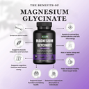 Magnesium Glycinate - High Absorption, Muscle & Sleep Support