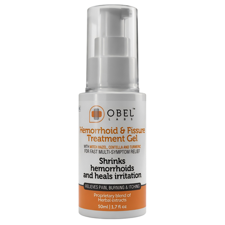 obel Hemorrhoid & Fissure Treatment Gel 50ml | Natural Witch Hazel