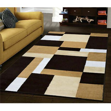 200cm by 150cm - Modern 3D Geometric Design Area 4 Rug