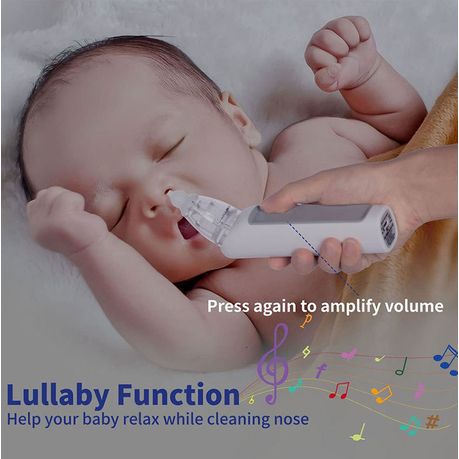 Electric Baby Nasal Aspirator with Music for Efficient Mucus Removal