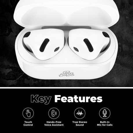 Pro Bass Air - TWS Earphone - White