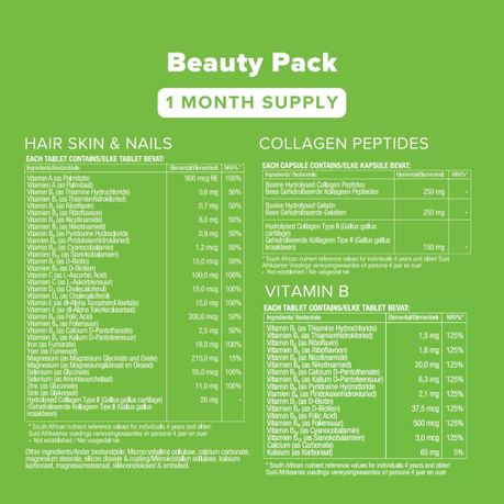 Vitatech Beauty Pack 90 Tablets