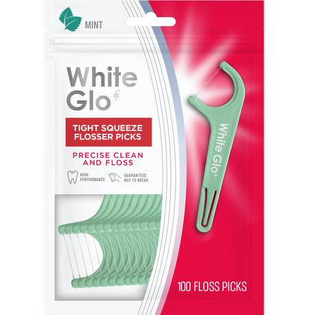 White Glo Toothpicks Tight Fit 100 Pieces