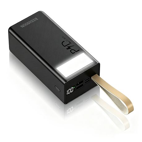 PD605 - 40,000mAh Fast Charging Power Bank - Black