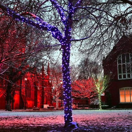 String Lights Fairy Lights Outdoor Solar -100 LED Bulbs Christmas Lights x3