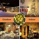 String Lights Fairy Lights Outdoor Solar -100 LED Bulbs Christmas Lights x3