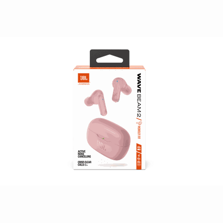 JBL Wave Beam 2 Active Noise Cancelling True Wireless Earbuds With Mic