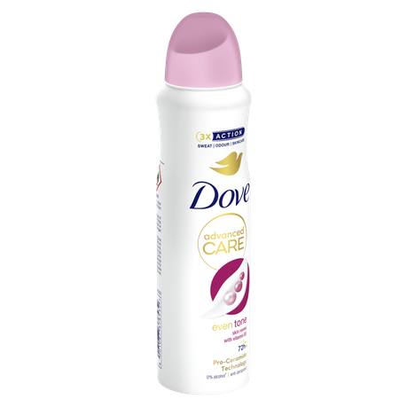 Dove Even Tone Skin Renew Antiperspirant Deodorant Body Spray 150ml