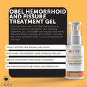 obel Hemorrhoid & Fissure Treatment Gel 50ml | Natural Witch Hazel