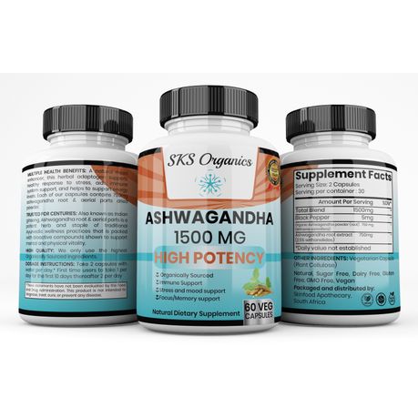 Ashwagandha 1500mg - High Potency