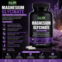 Magnesium Glycinate - High Absorption, Muscle & Sleep Support