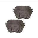 Square Silicone Air Fryer Liner 20cm - 2 Pack