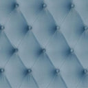 Diamond Pleated Wing-Back Velvet Headboard - (145cm)