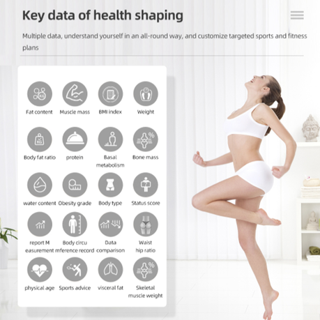 Smart Home Bathroom Digital Scales