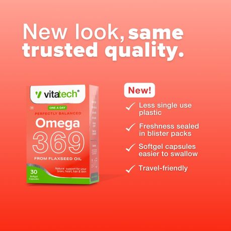VITATECH Omega 3-6-9 30 Softgels